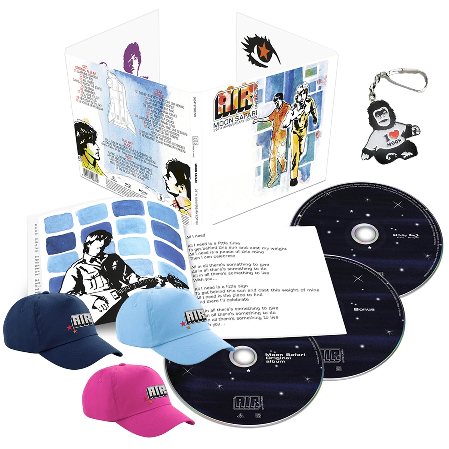 Moon Safari Anniversary CD Bundle