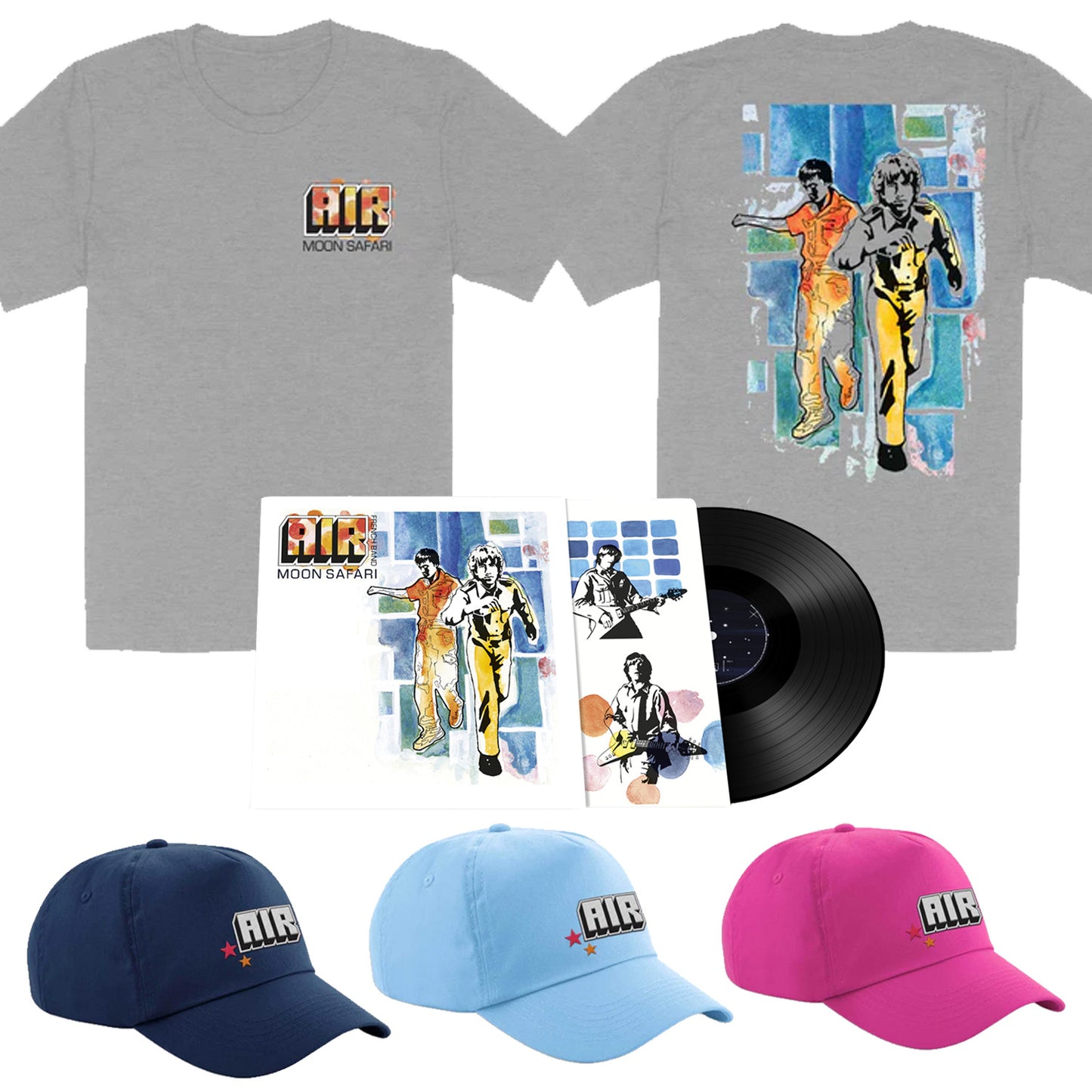 Moon Safari Vinyl Bundle
