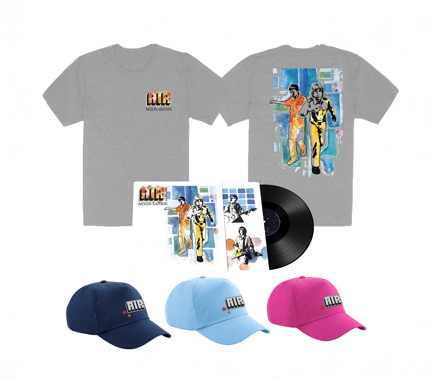 Moon Safari Vinyl Bundle