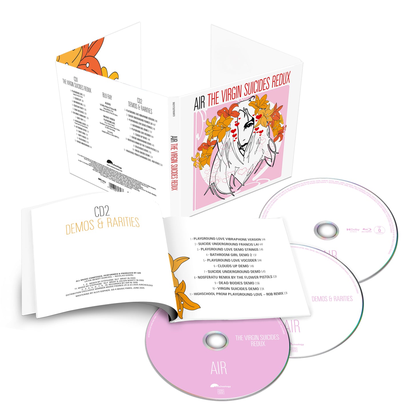 AIR - 'The Virgin Suicides Redux’ 2CD / Blu-ray