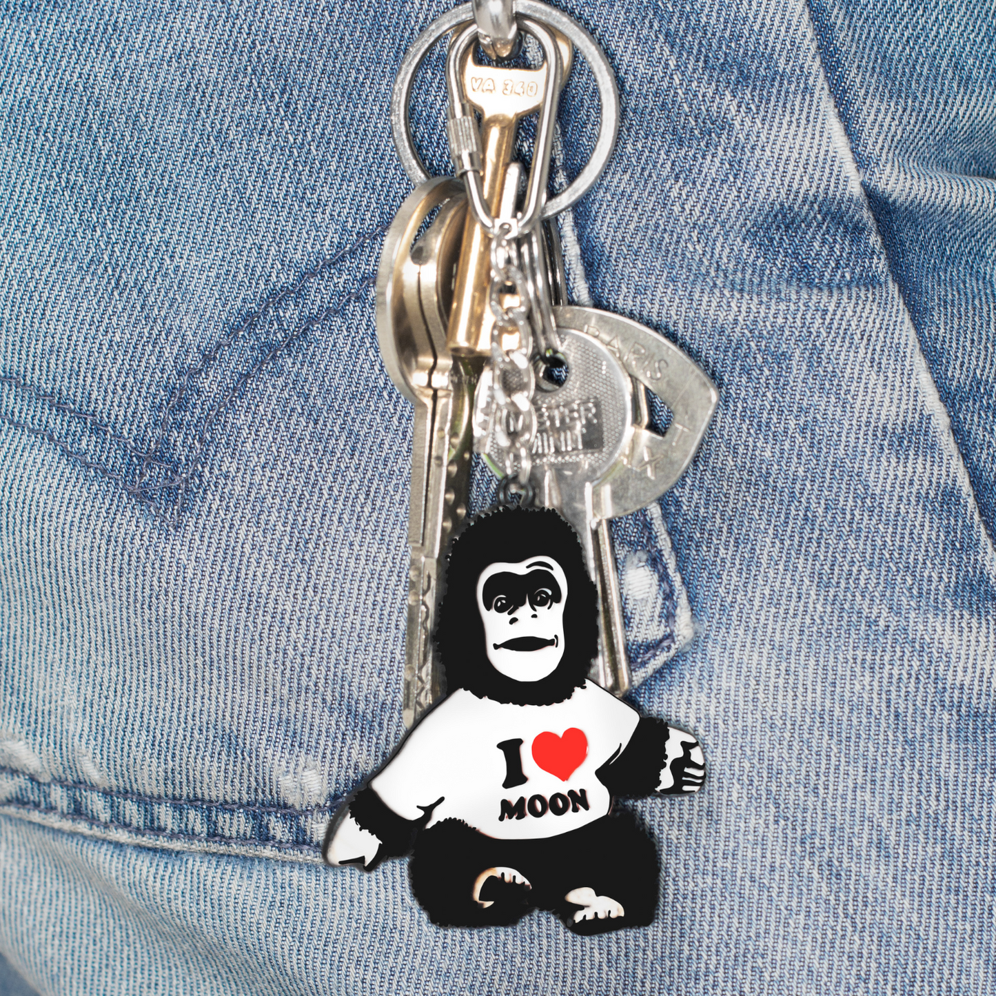 Sexy Boy Monkey Keychain